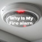 fire alarm beeping